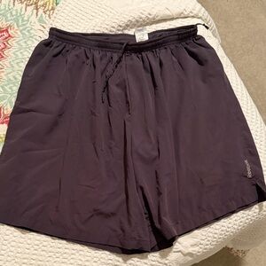 Reebok Men's Athletic Shorts — Dark Plum